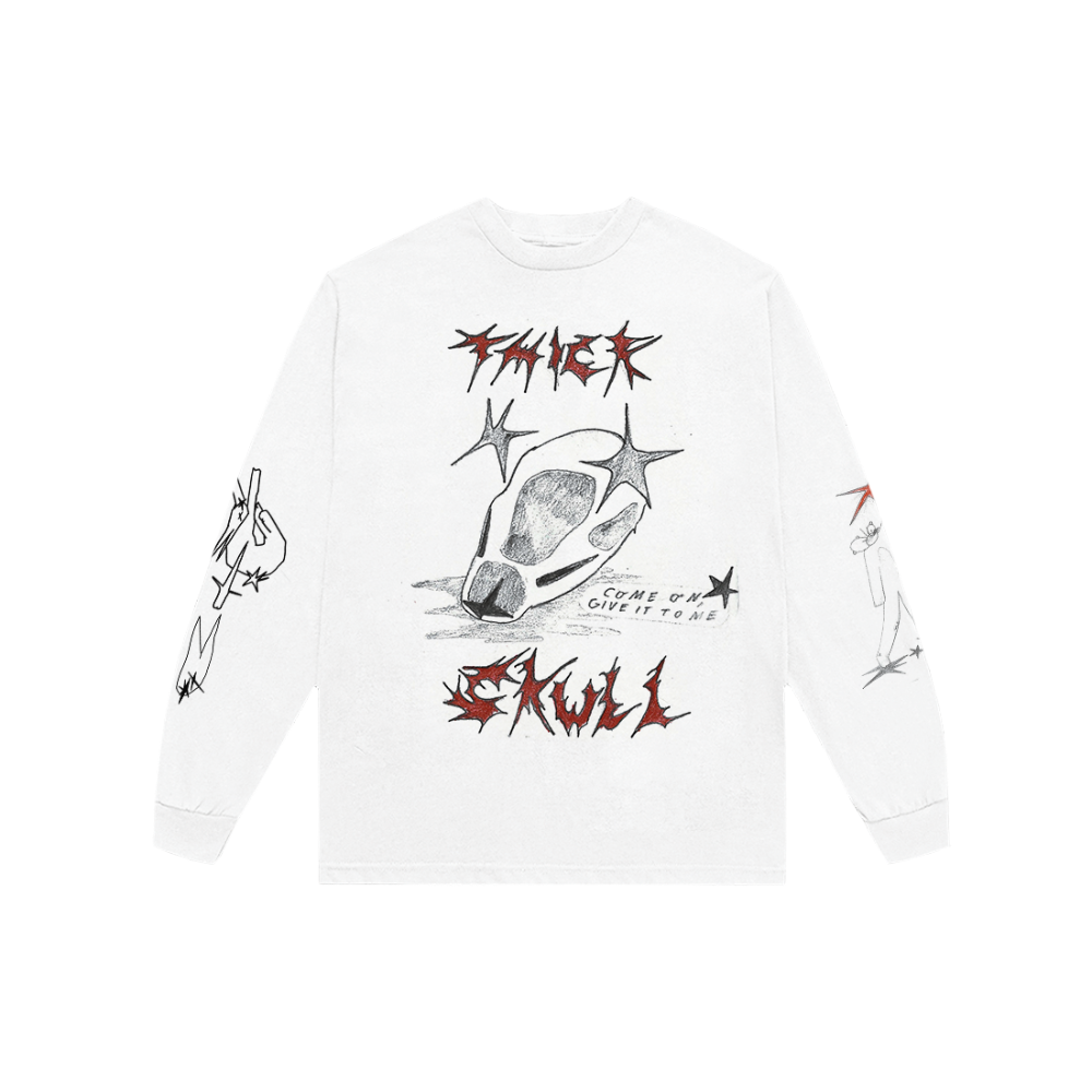 Thick Skull Zine Long Sleeve - Paramore Official Store Thick Skull Zine Long Sleeve - Paramore Official Store