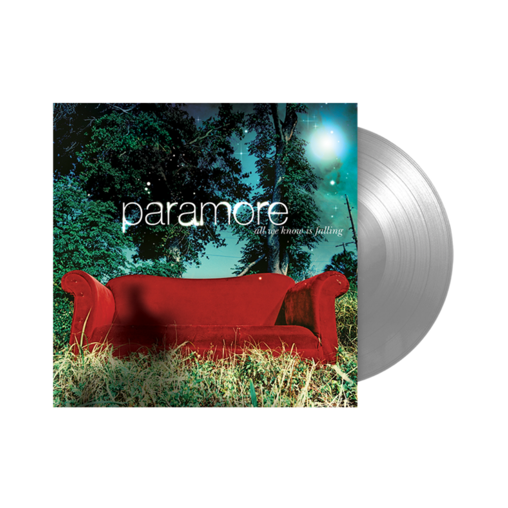 All We Know Is Falling Silver Vinyl